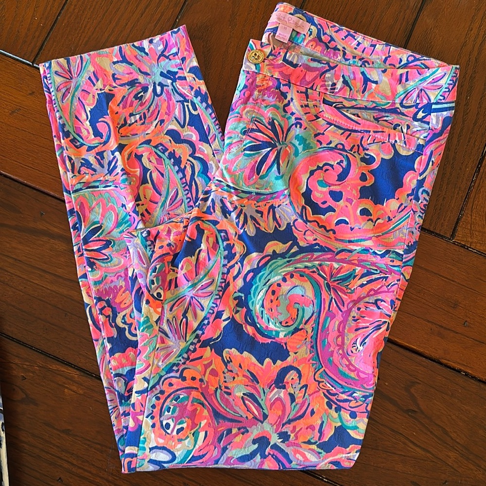 Women’s Lilly Pulitzer Kelly Ankle Pants size 10